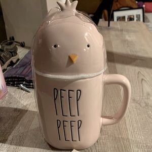 Pink Rae Dunn 🇺🇸 PEEP PEEP mug